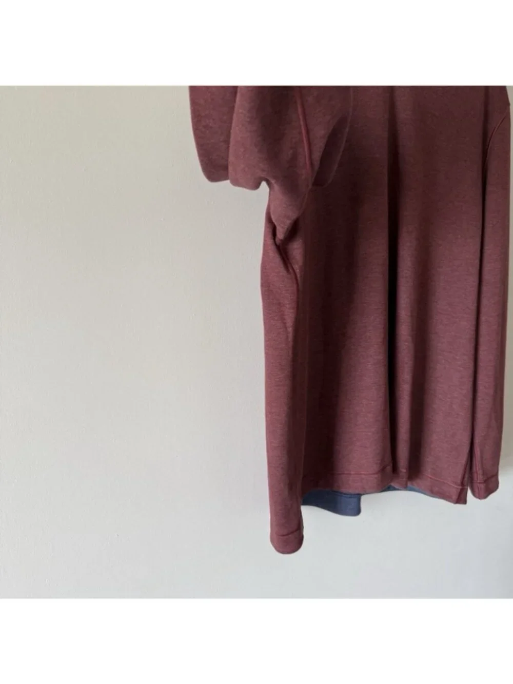 Johnston & Murphy Reversible Long Sleeve Pullover in Red And Blue‎ Men’s XXL